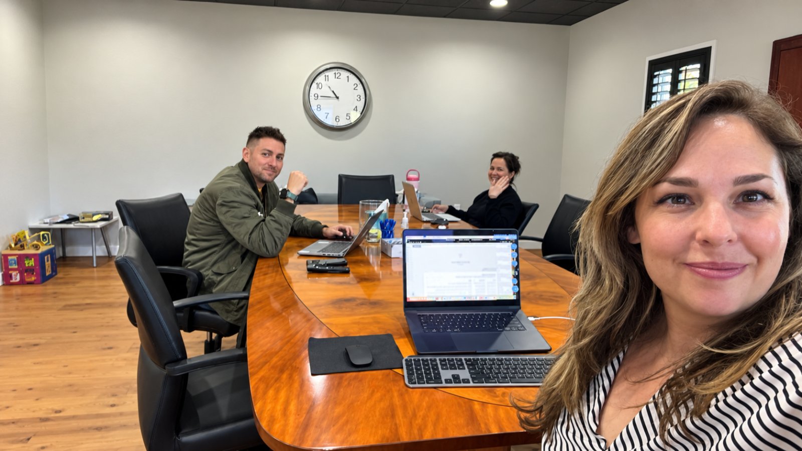 Delta South Title team member at the office