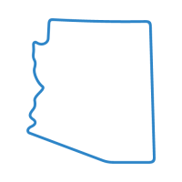 Arizona state shape